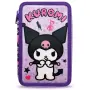 Троен ученически несесер с принадлежности за момиче Kuromi_1252083, снимка 1
