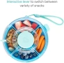 Нов Детски контейнер за закуски Munchkin Snack Wheel 5 отделения за 24m+ дете, снимка 5