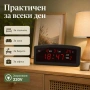 Електронен постоянно светещ в тъмното часовник термометър големи цифри, снимка 5