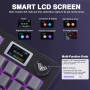Чисто нова механична Клавиатура AULA S98 Pro – LCD Смарт Екран, Ролер, Безжична (Tri-mode)  , снимка 3
