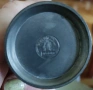 Миниатюрна немска ретро халба с капак 95%калай 1950, снимка 2