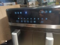 Фритюрник Russell Hobbs с горещ въздух 9 л [дву отделения, тих, 9 програми] Фритюрник , снимка 3