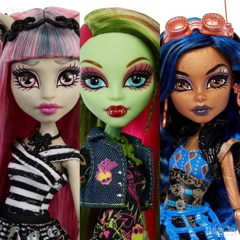 Monster High Creproductions Wave 4 - Rochelle, Venus, Robecca, снимка 1