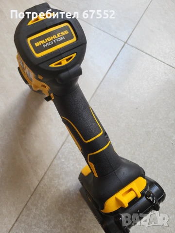 Dewalt DCD778 безчетков верт с батерия, 65 нютона. Няма зарядно!, снимка 5 - Винтоверти - 55242673