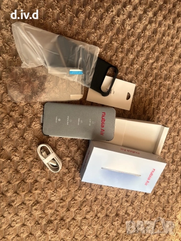 Телефон Nubia Air 256GB, снимка 3 - ZTE - 54993362