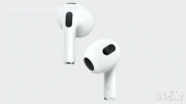 AirPods 3 най-добрите реплики на оригинала с 4 пьти по ниска цена, снимка 3 - Bluetooth слушалки - 55013112