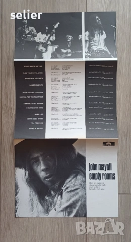 John Mayall ‎– Empty Rooms Издание 🇺🇸 USA 1970г  Стил:Blues Rock  Състояние на винила:VG+  Състоян, снимка 3 - Грамофонни плочи - 54458340