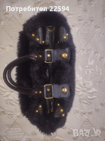 Черна дамска чанта, снимка 2 - Чанти - 54179881