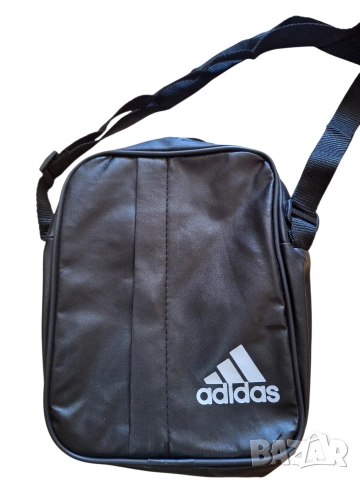Adidas чанта през рамо (черна спортна чанта)