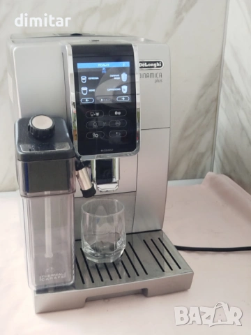 Кафе автомат Delonghi Dinamica Plus , снимка 5 - Кафемашини - 54792846
