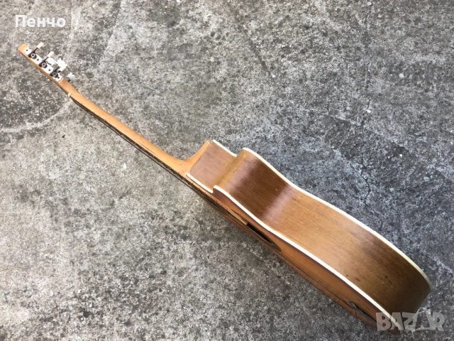 стара българска китара мод. "ЗОРНИЦА" на фабр. "КРЕМОНА", снимка 8 - Антикварни и старинни предмети - 47563264