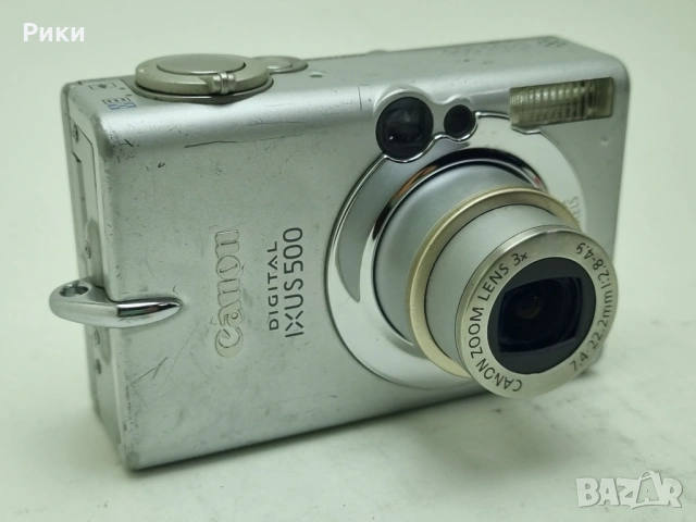Canon IXUS 500 5.0MP Digital Camera, снимка 3 - Фотоапарати - 54693903