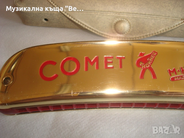 Hohner Comet 40 C Диатонична устна хармоника с калъф, снимка 6 - Духови инструменти - 55280727