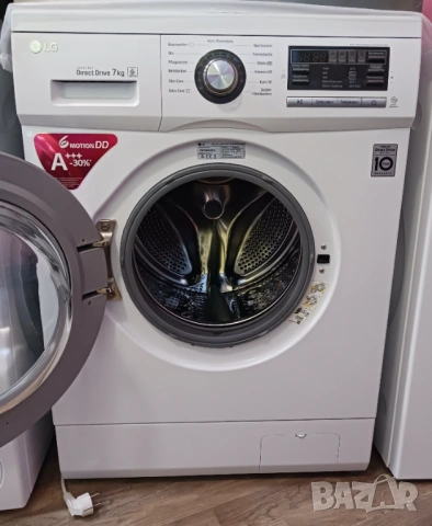 Инверторна пералня  LG Direct Drive  - 7 кг, снимка 6 - Перални - 54775223