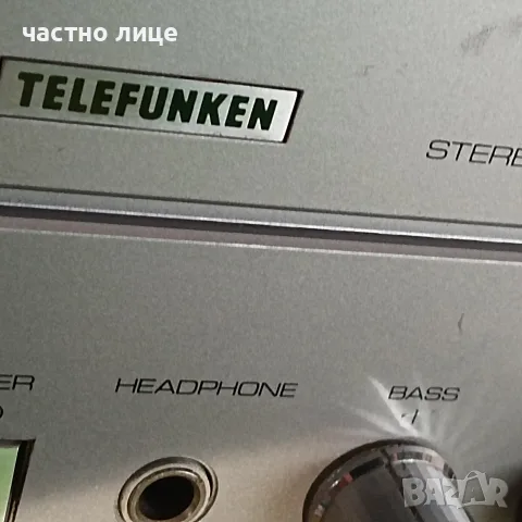 Телефункен RK 100, снимка 6 - Радиокасетофони, транзистори - 55452376