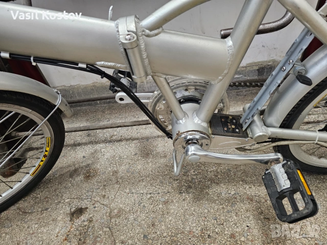 Сгъваем електрически велосипед 20 цола, снимка 16 - Велосипеди - 53986132