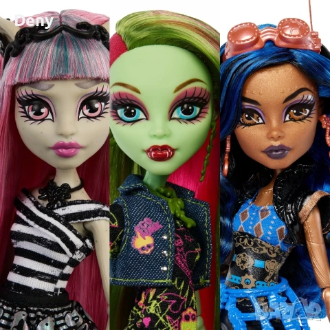 Monster High Creproductions Wave 4 - Rochelle, Venus, Robecca