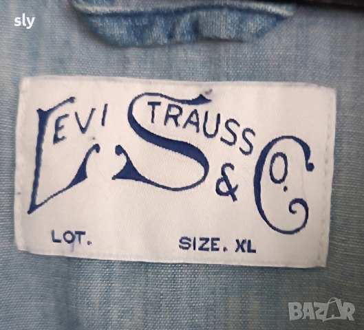 Levi's оригинална дънкова риза , снимка 3 - Ризи - 54730223