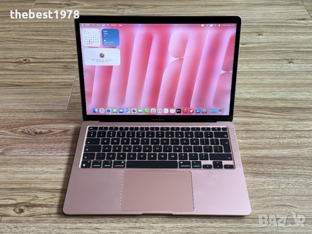 MacBook Air 13 M1 Rose Gold/8 CPU/8 GPU/16GB RAM/512GB SSD/Като Нов