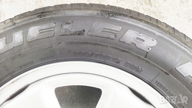 1 брой гума Bridgestone Dueler 205/70/15, снимка 4 - Гуми и джанти - 55349895