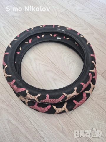 Гуми за BMX Cult Vans pink camouflage
