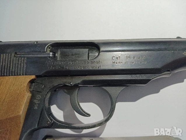 Юбилеен немски газов пистолет, снимка 4 - Антикварни и старинни предмети - 53993786