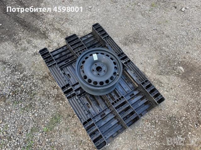 1бр.Оригинални железна джанта 16цола 5x112 ET42 за Vw,Skoda,Seat,Audi, снимка 3 - Гуми и джанти - 54917766
