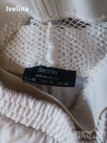 Дамски мек панталон Bershka, снимка 2 - Панталони - 54620207