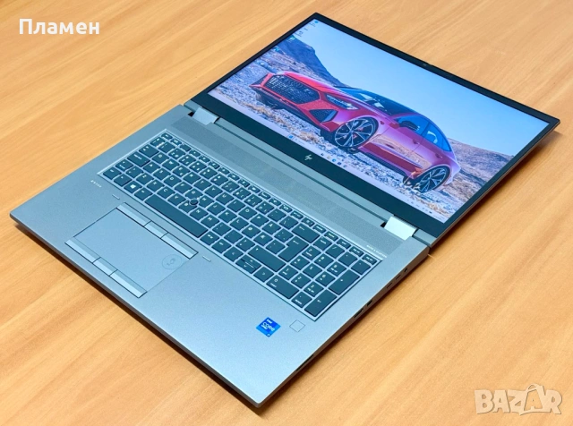 Core i7-11850H / 64GB RAM / RTX A5000 - 16GB / 1TB SSD / HP ZBook Fury 17 G8 / 17.3 FHD IPS 400nits , снимка 4 - Лаптопи за работа - 54910664