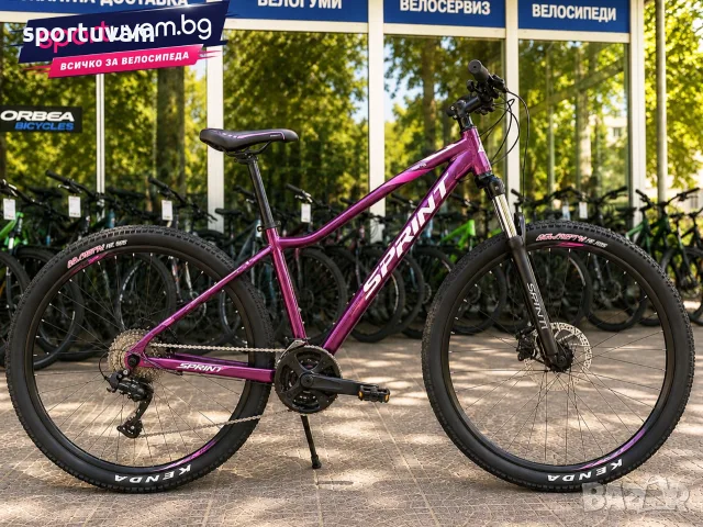 НОВ Планински Велосипед Sprint Hunter Lady 27.5 - БЕЗПЛАТНА ДОСТАВКА