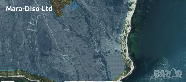 Инвестиционен парцел за вилно селище с изключителна морска панорама, снимка 3 - Парцели - 55298290