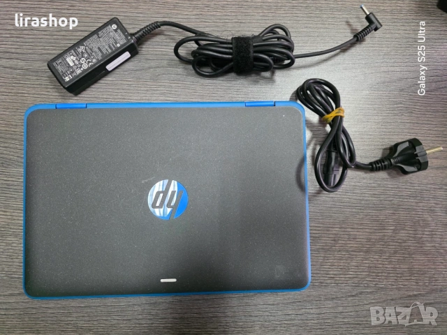 Лаптоп / таблет 11.6" HP ProBook x360 11 G3 EE Blue | 4 ядрен Silver N5000 / 8GB DDR4/ 128GB SSD, снимка 6 - Лаптопи за работа - 54205405