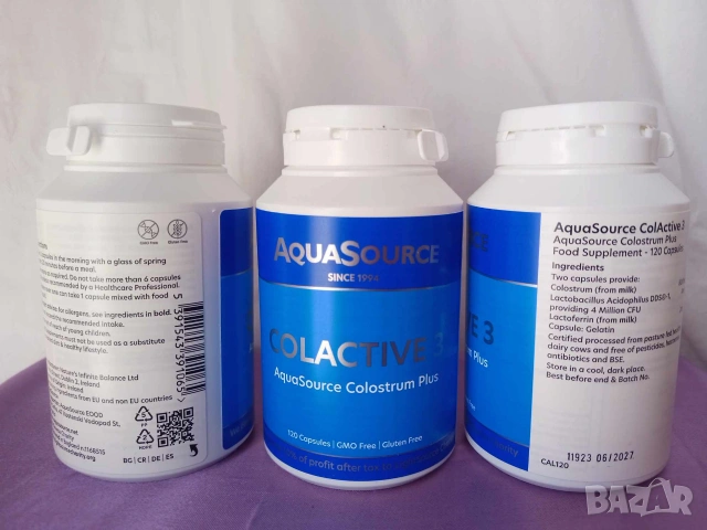 AquaSource ColActive3 - 120 капсули, КОЛАСТРА ПЛЮС, снимка 2 - Хранителни добавки - 55285862