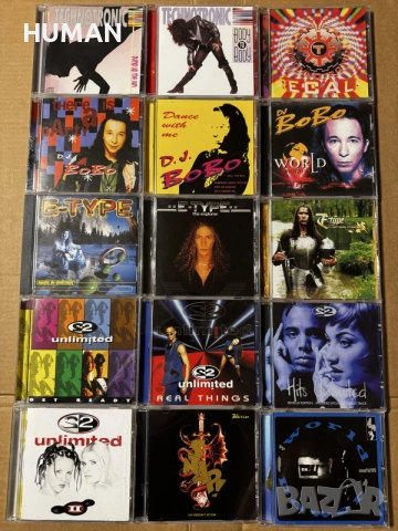 Technotronic - DJ Bobo - Snap - 2Unlimited - E Type 