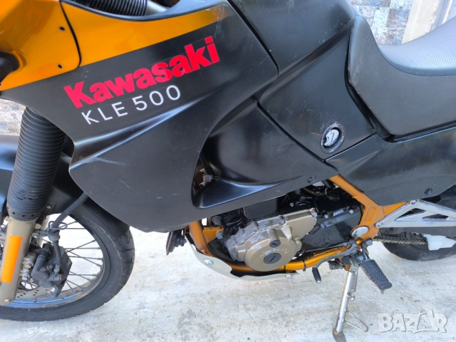 Kawasaki kle 500 2005, снимка 4 - Мотоциклети и мототехника - 54918358
