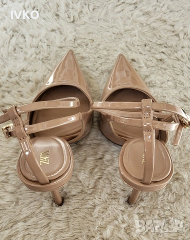 Обувки на висок ток Zara 36н., снимка 3 - Дамски обувки на ток - 54515683