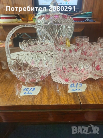 Сервиз оловен кристал , снимка 6 - Сервизи - 54902323