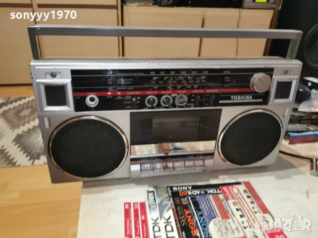 TOSHIBA RT-6035 MADE IN JAPAN-ВНОС FRANCE 0208261937L4, снимка 3 - Радиокасетофони, транзистори - 55512595