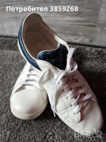 Оригинални Louis Vuitton Paris sneakers – естествена кожа , снимка 4 - Маратонки - 54439188