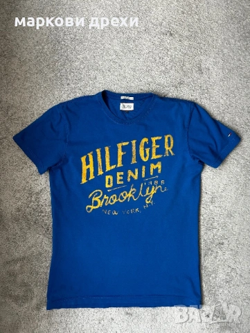 Tommy Hilfiger Men Classic Logo Graphic Tee T-Shirt S