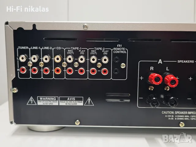 стерео усилвател ретро Hi-Fi ONKYO A-9511, снимка 7 - Ресийвъри, усилватели, смесителни пултове - 55587663
