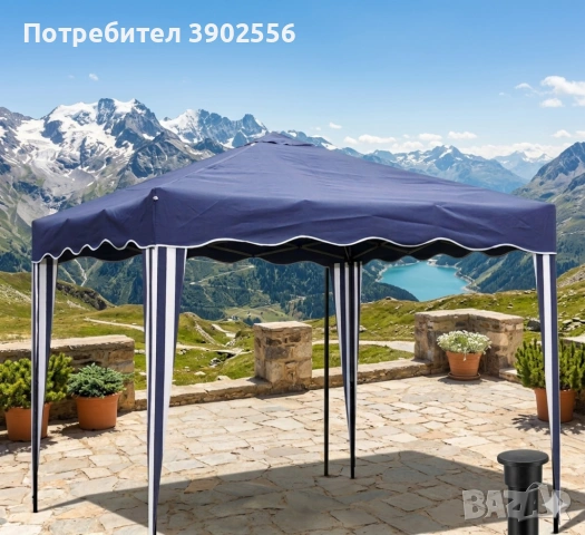 Градинска шатра , снимка 2 - Градински мебели, декорация  - 54743490