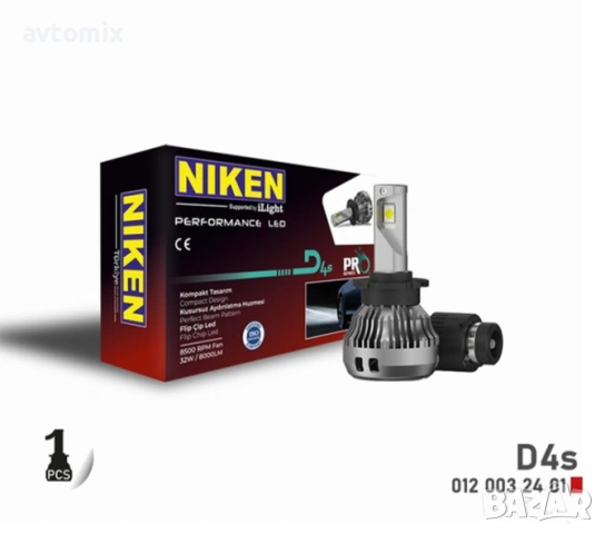 LED крушки D4S NIken ПРО