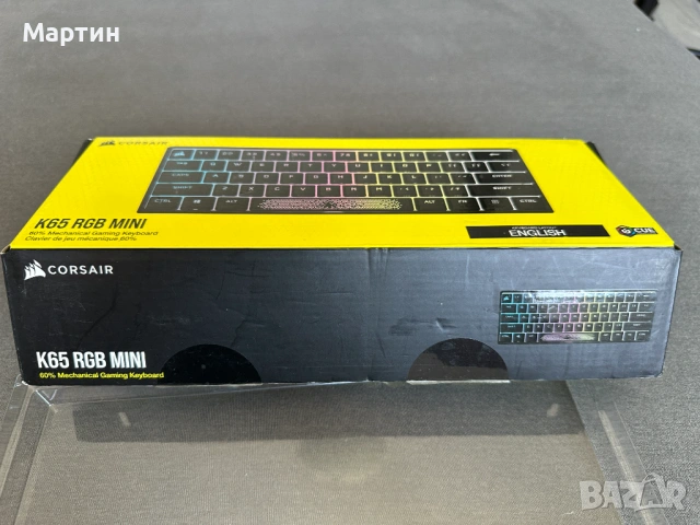 Механична гейхминг клавиатура Corsar K65 RGN Mini