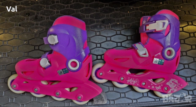 Ролери Oxelo Play 3 за момиче, размер 28-30., снимка 2 - Коли, камиони, мотори, писти - 54221497