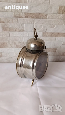 Стар немски часовник / будилник - Junghans- 1930 год., снимка 4 - Антикварни и старинни предмети - 54637602