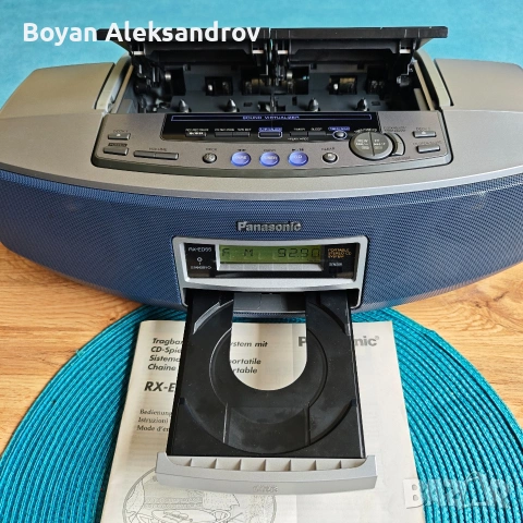 Panasonic RX-ED55 , снимка 3 - Радиокасетофони, транзистори - 54640159