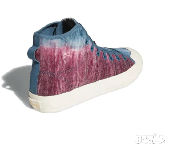 кецове Adidas Nizza High RF „Victory Crimson Orbit Indigo“ номер 46 2/3, снимка 3 - Кецове - 54371710