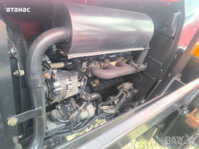 Мицубиши с оригинален челен товарач, снимка 11 - Селскостопанска техника - 54134735