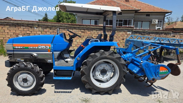 Японски трактор Iseki TG253F GEAS с фреза, 4х4, 25 кс., АграБГ Джолев, снимка 2 - Селскостопанска техника - 55088496